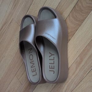LEMON JELLY platform Sandals Size 38